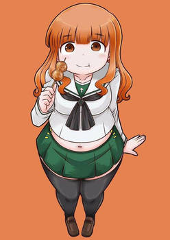 fat saori girls und panzer 