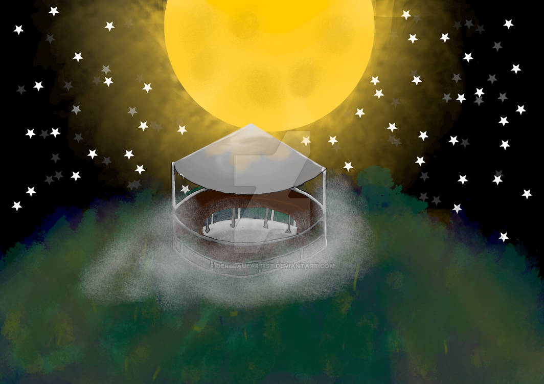 Day 5- Midnight carousel - Inktober 2022 by DerBlaueArtist on DeviantArt