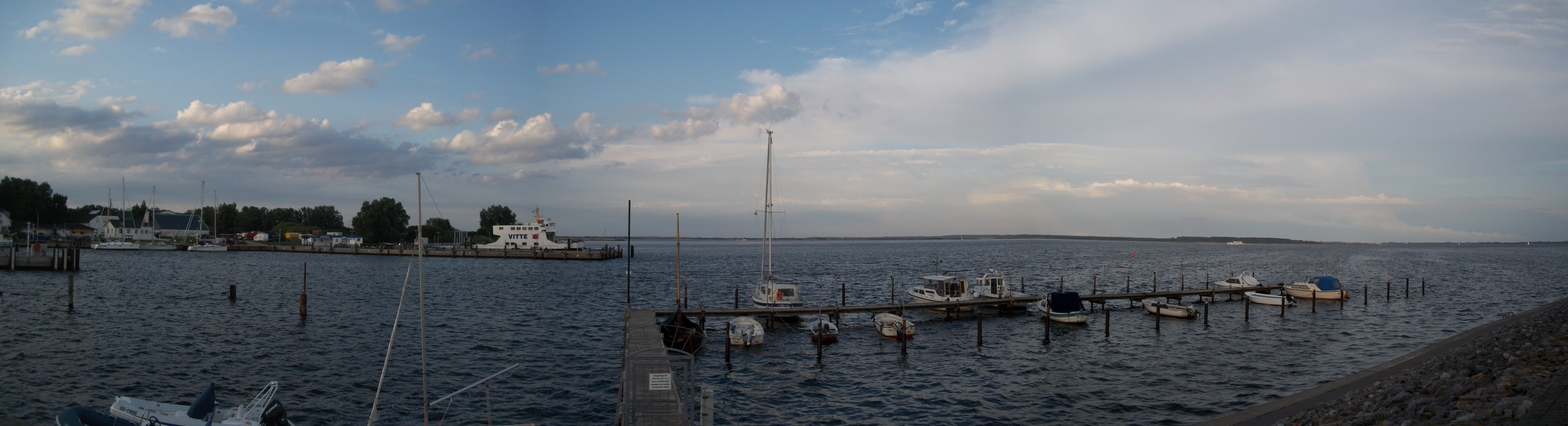 Hiddensee Harbour