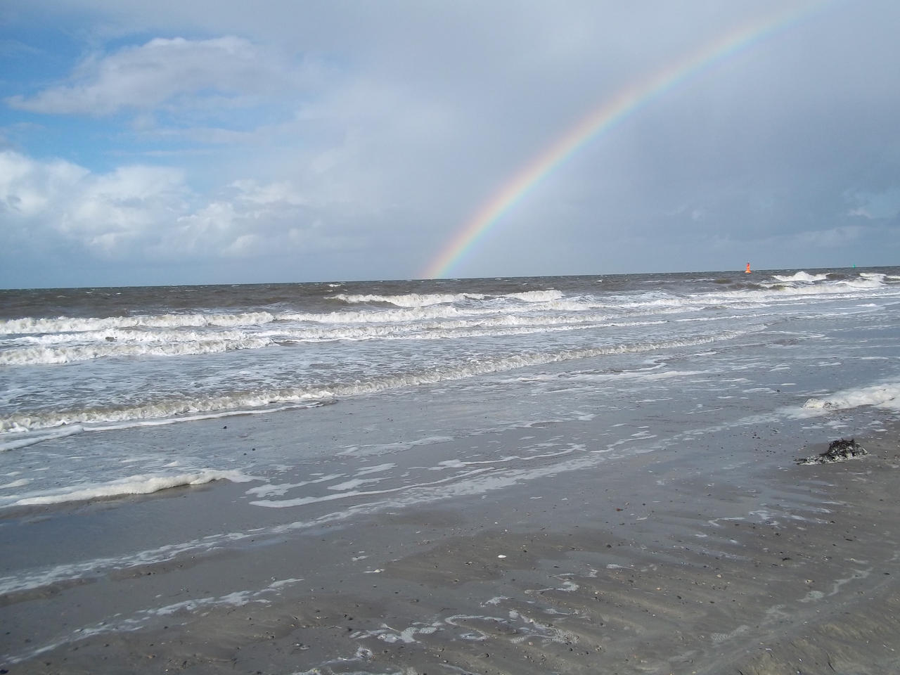 Rainbow above the Sea