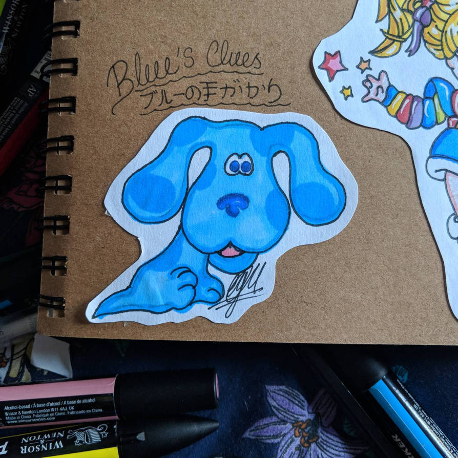 Blue's Clues by Elephanteadraws on DeviantArt
