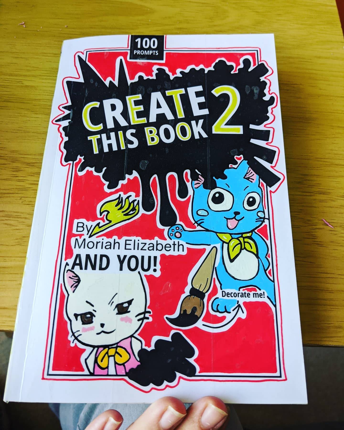 My Create This Book 2 // Design by Elephanteadraws on DeviantArt