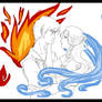 WIP - Zuko and Katara scrap