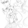 Sailor Moon Doodles