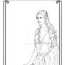 Queen Gorgo - Lineart