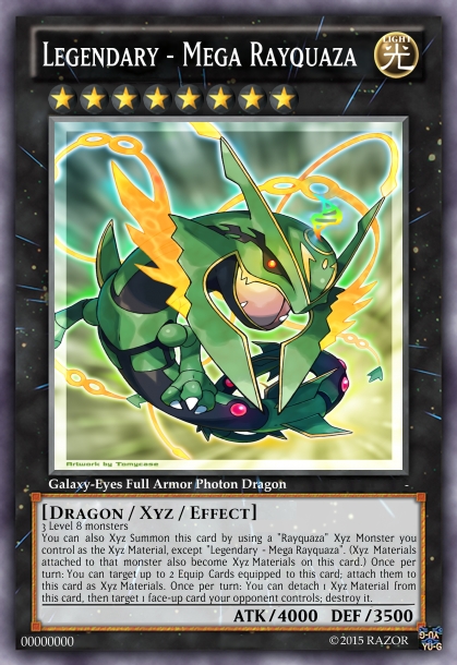 Legendary - Shiny Mega Rayquaza by RazorTheDragon on DeviantArt