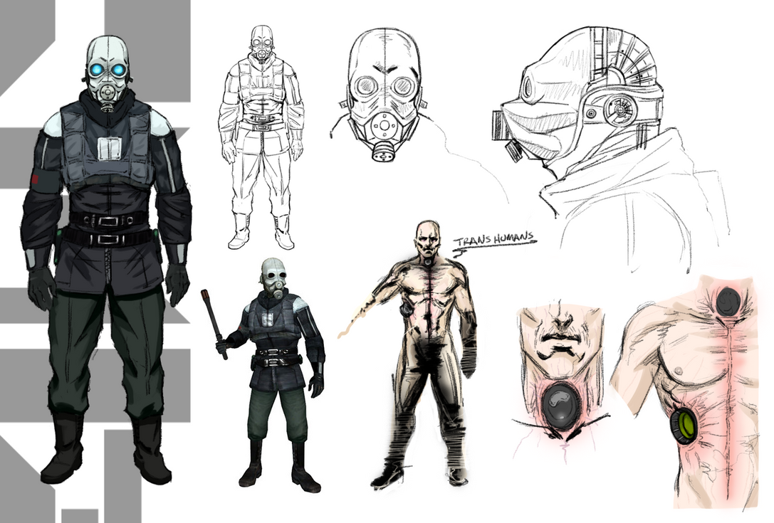 Half Life 2 Combine Metropolice/Soldier Concept By.