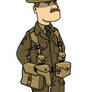 British Army Lieutenant 1944