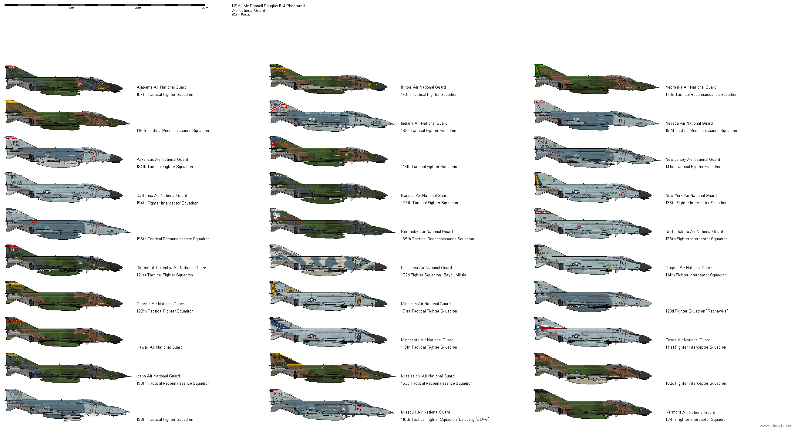 McDonnell Douglas F-4 Phantom Air National Guard