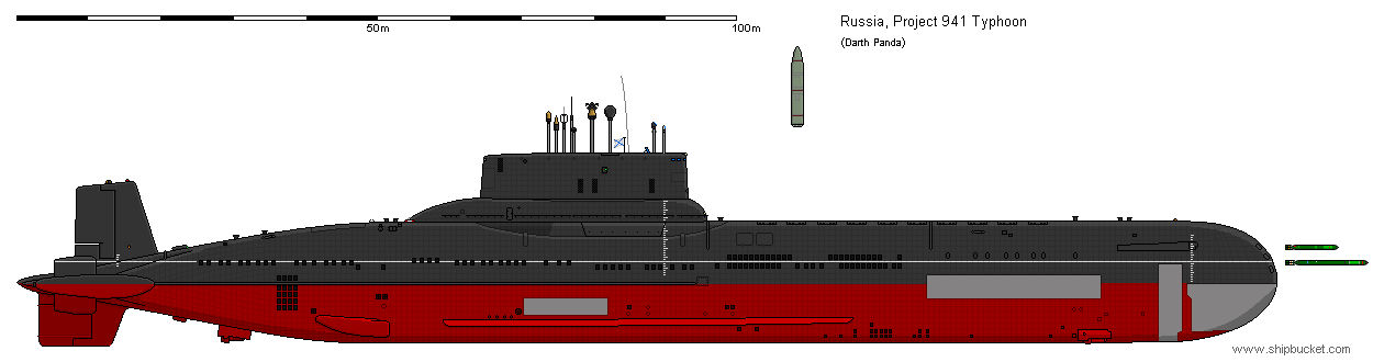 Project 941 Typhoon class Submarine