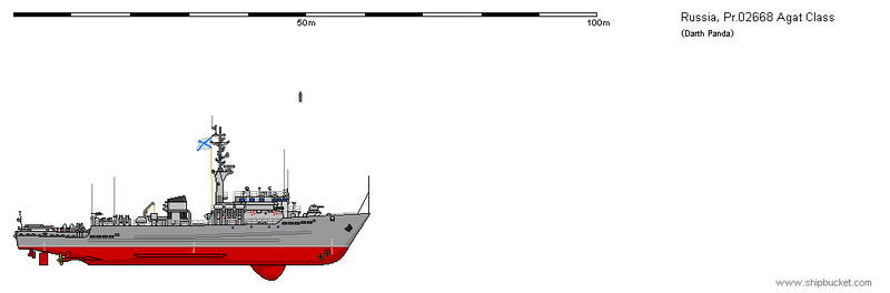 Russian Pr.02668 Agat class Minehunter