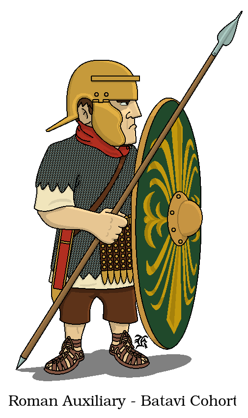Roman Auxiliary - Batavi Cohort by darthpandanl on DeviantArt