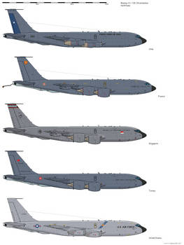 Boeing KC-135 Stratotanker - Operators