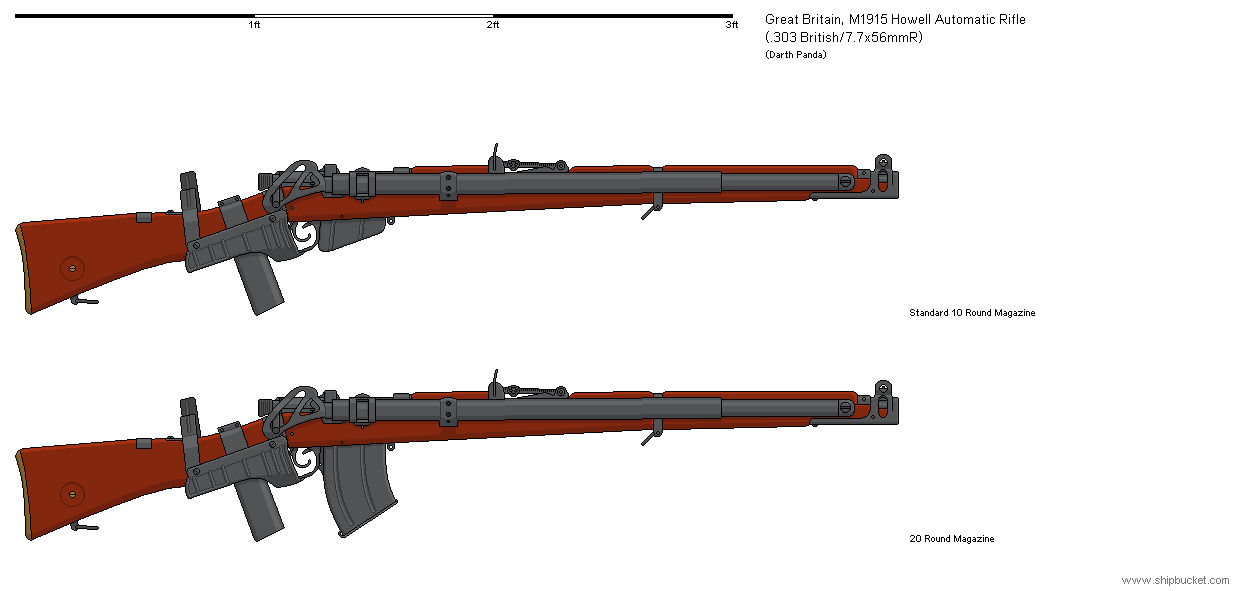 Gunbucket - M1915 Howell Automatic Rifle by darthpandanl on DeviantArt
