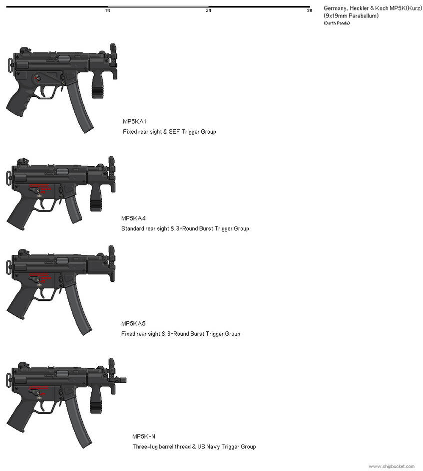 Mp5k Date Code Gunbucket - Heckler Koch MP5K by darthpandanl on DeviantArt