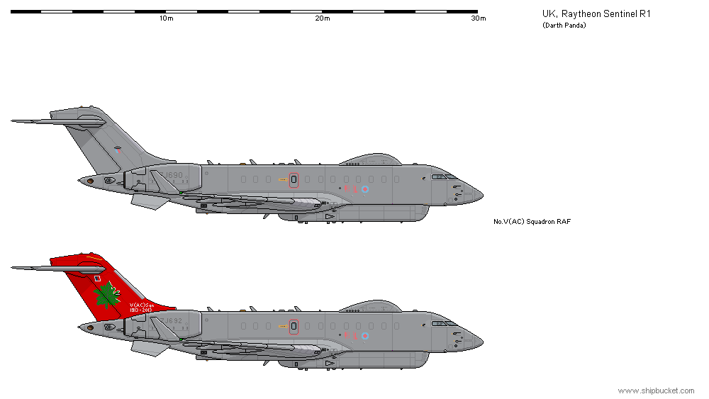 Sentinel R1 Drawing Raytheon Sentinel R1 - UK by darthpandanl on DeviantArt