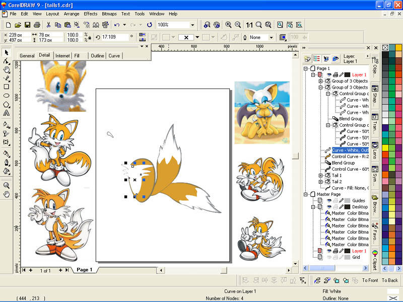 Tails Workspace 1 by Daellus on DeviantArt
