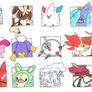 Day 31 - Favorite Pokemon of each type