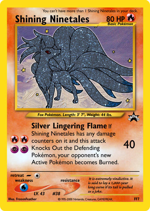 shiny ninetales pokemon card ex - 038/165 Ultra Rare During your next turn Vintage Ninetales 12/102 Holo Pokemon
