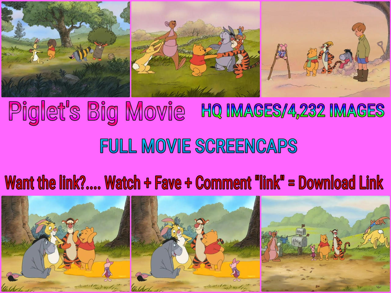 Piglet Python Scene Piglet's Big Movie|Screencaps by RebekahLouiseM on DeviantArt
