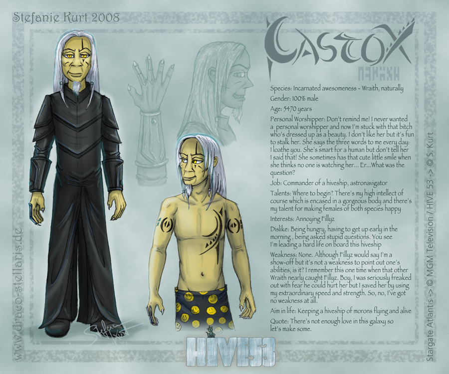 Character Sheet - Castox