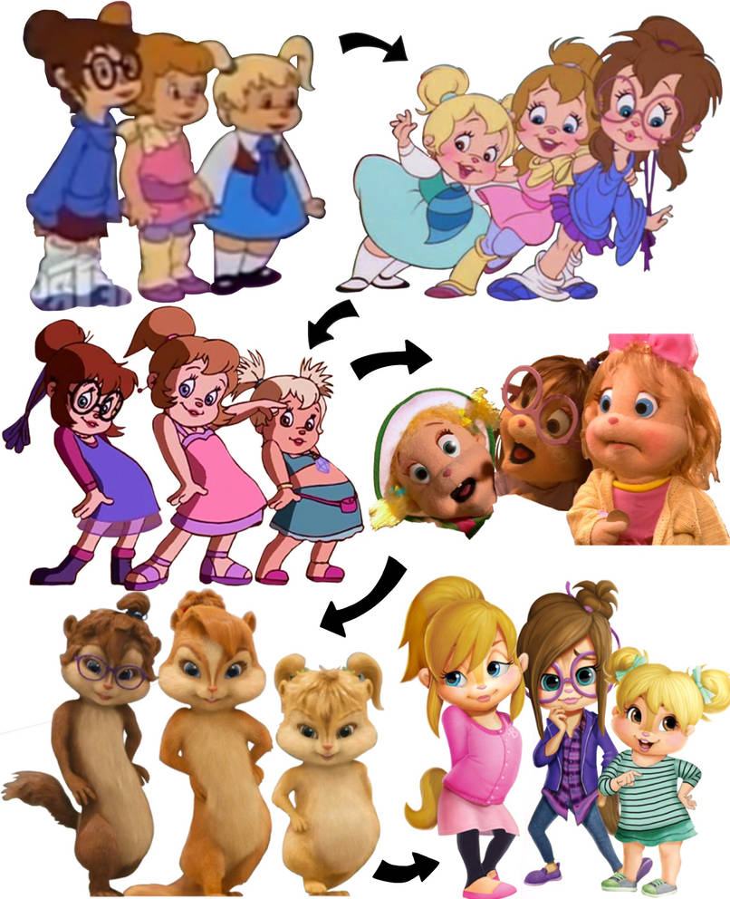 Chippy Evolution THE CHIPETTES (Character Evolution) v1.1 by CHIPMUNKS-FAN-PRO on DeviantArt