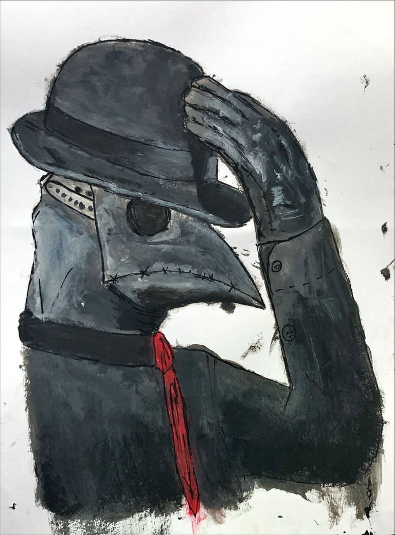 Plague Doctor Painting By King ZP On DeviantArt plague-doctor-painting-by-king-zp-on-deviantart