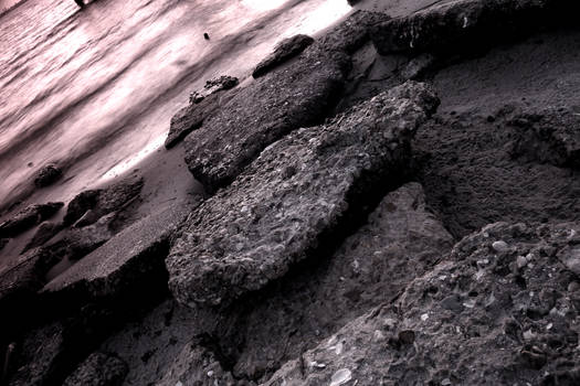 Rocks by the Lake