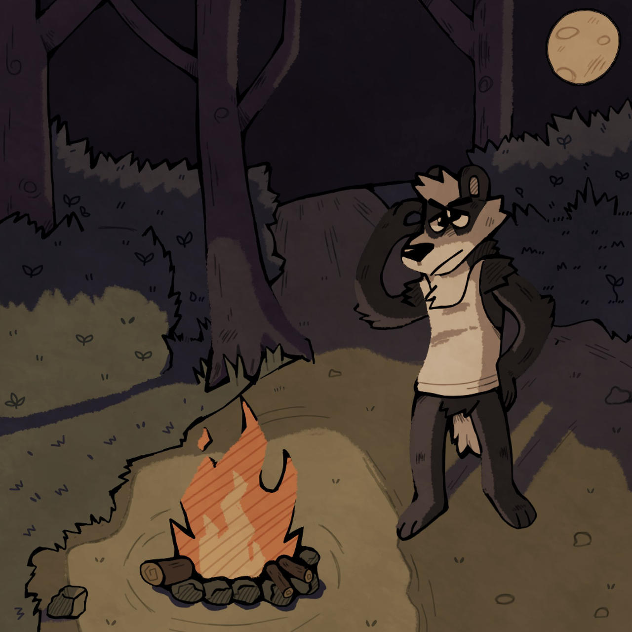 Spookzone Deviantart Spook forest by Volfians on DeviantArt