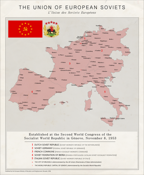 The Union of European Soviets Poster