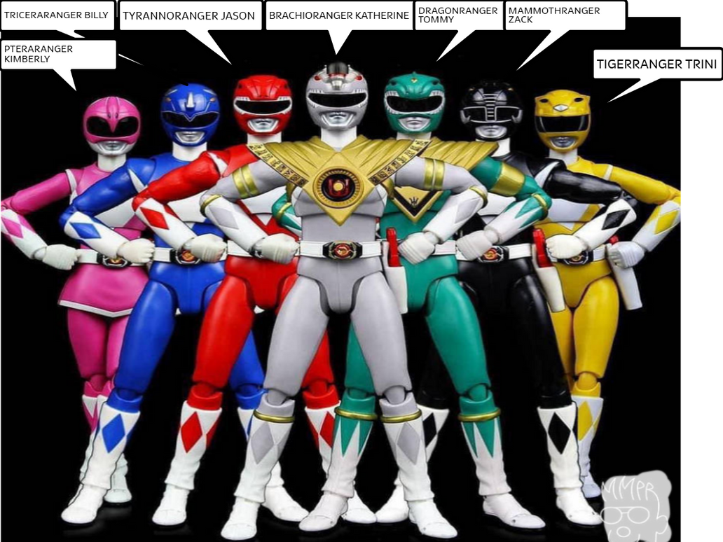 Power Rangers Seven Rangers by Gojira012 on DeviantArt