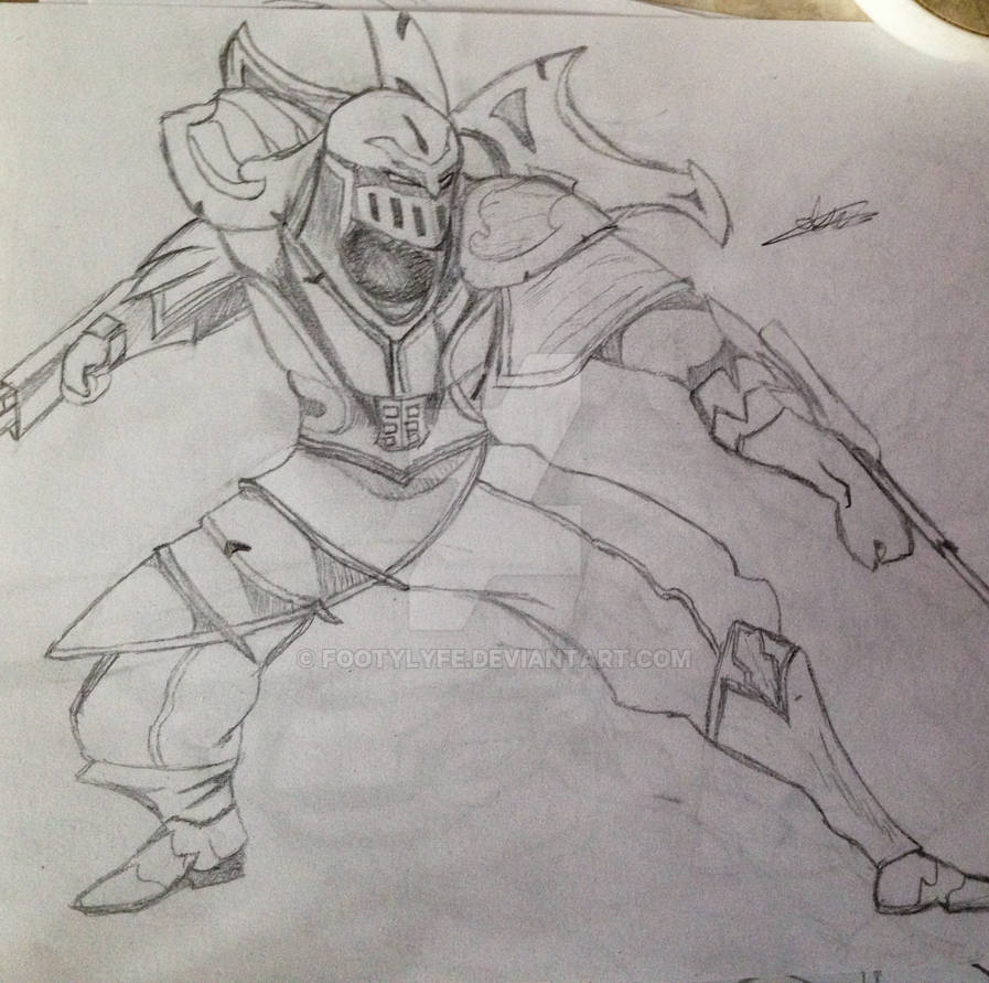 Zed Sketch by FootyLyfe on DeviantArt