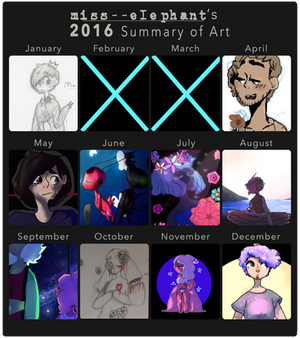 a 2016 art summary!!