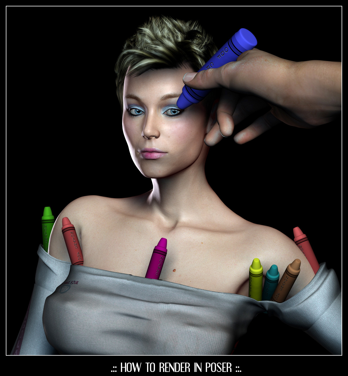 .:: HOW TO RENDER IN POSER ::.