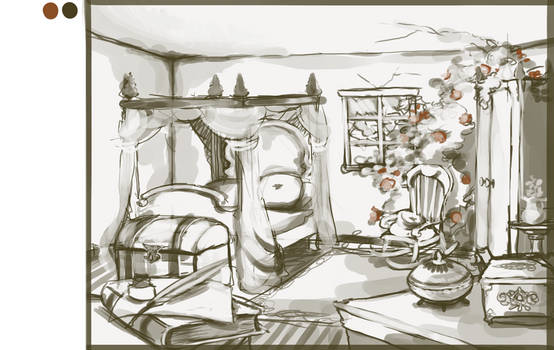 Concept: Rosemary's Bedroom