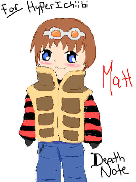 Mathew Death Note Matt Death Note by AlexisHikari2128 on DeviantArt