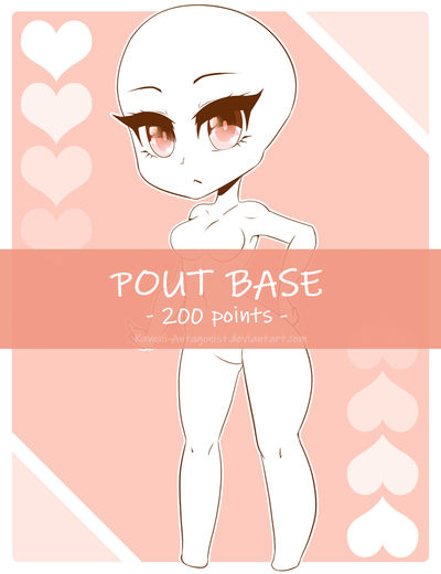 Mlp Pouting Base POUT BASE| P2U by Chixerii on DeviantArt