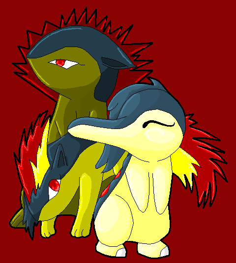 Cyndaquils evolution