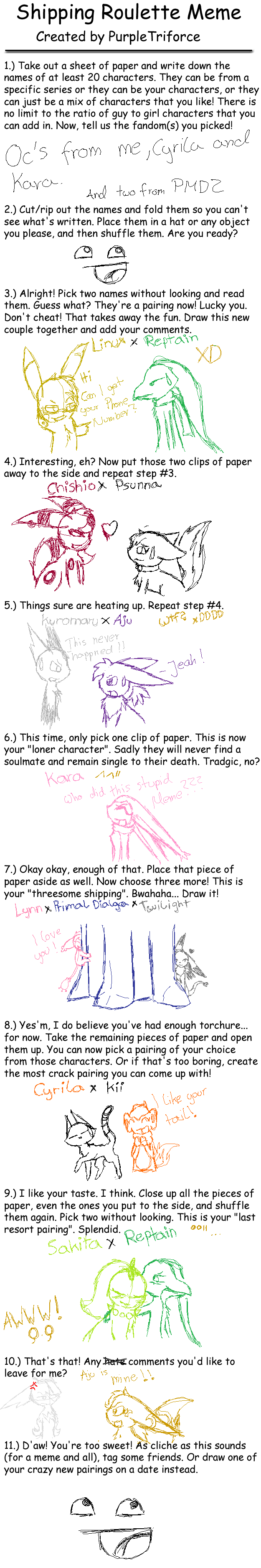 Roulette Meme funny XD by TwilightTheEevee on DeviantArt