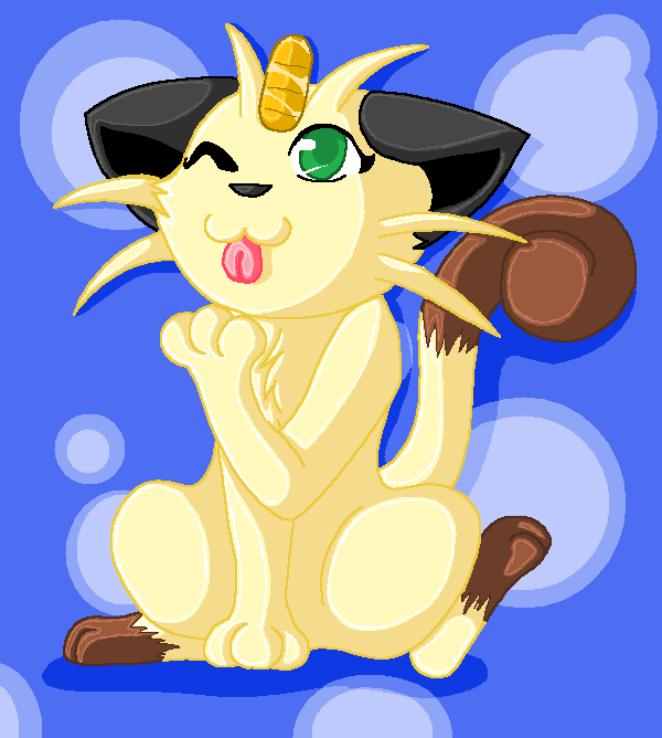 Cute Meowth X3