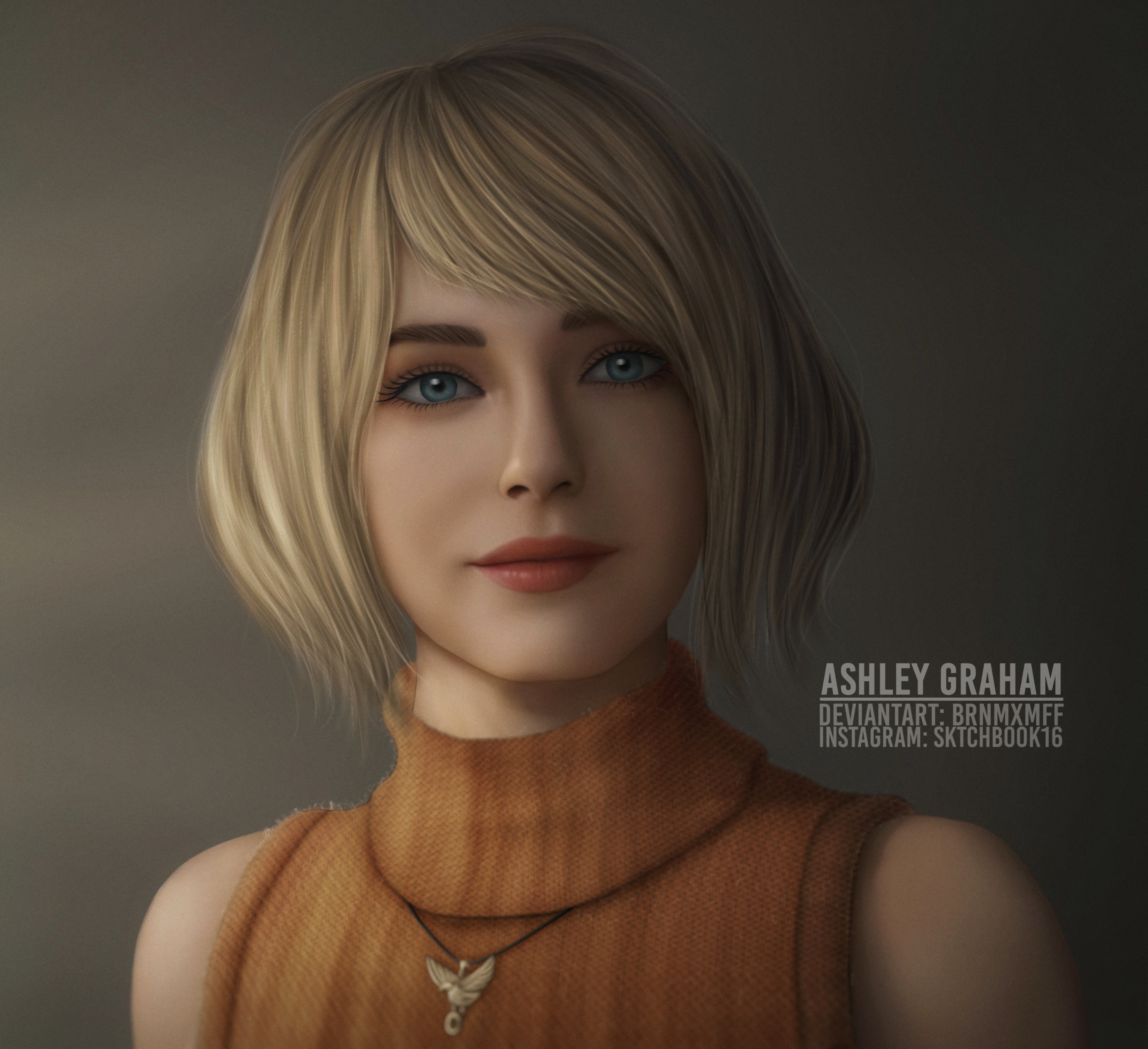 RE Portraits : Ashley Graham by Blood-Contagion on DeviantArt