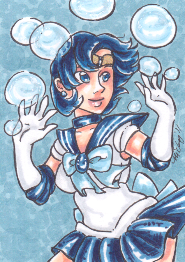 ACEO Sailor Mercury