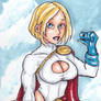 ACEO Power Girl