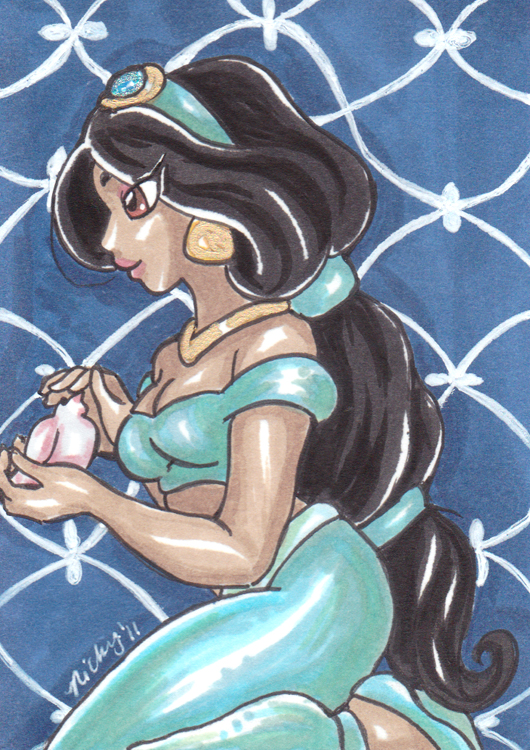 ACEO Princess Jasmine