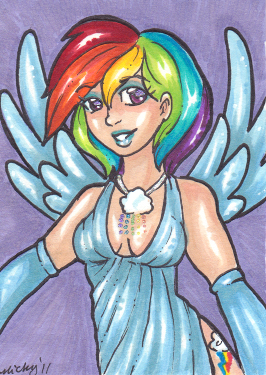 ACEO Rainbow Dash