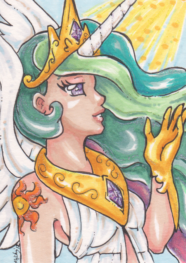 ACEO: Princess Celestia