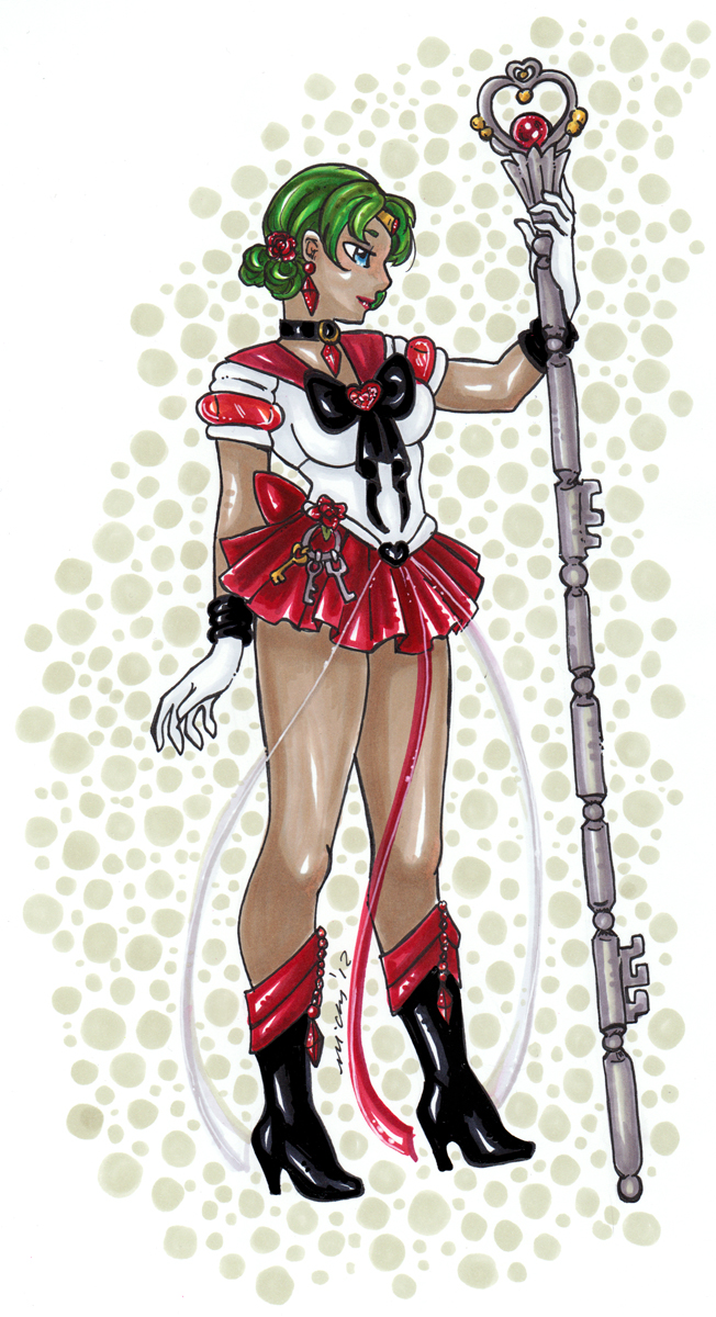 Crystal Sailor Pluto