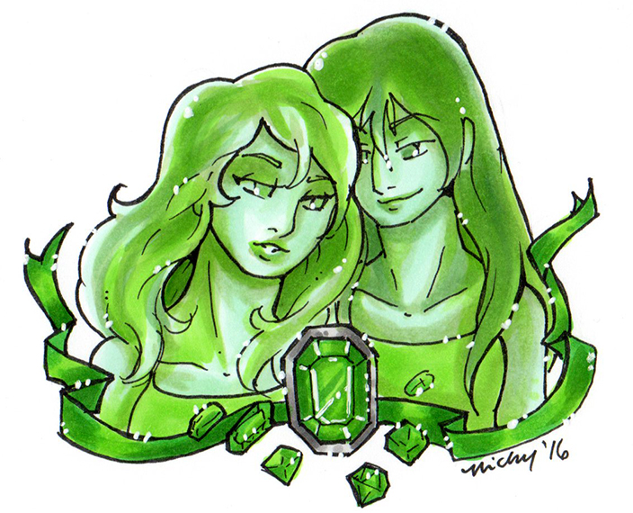 Emerald Couple