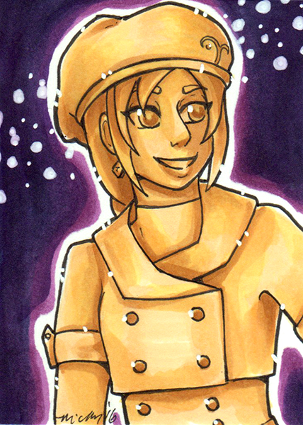 ACEO Nadia