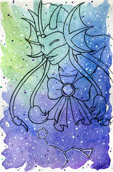 Galaxy Portrait Sailor Cetus by nickyflamingo